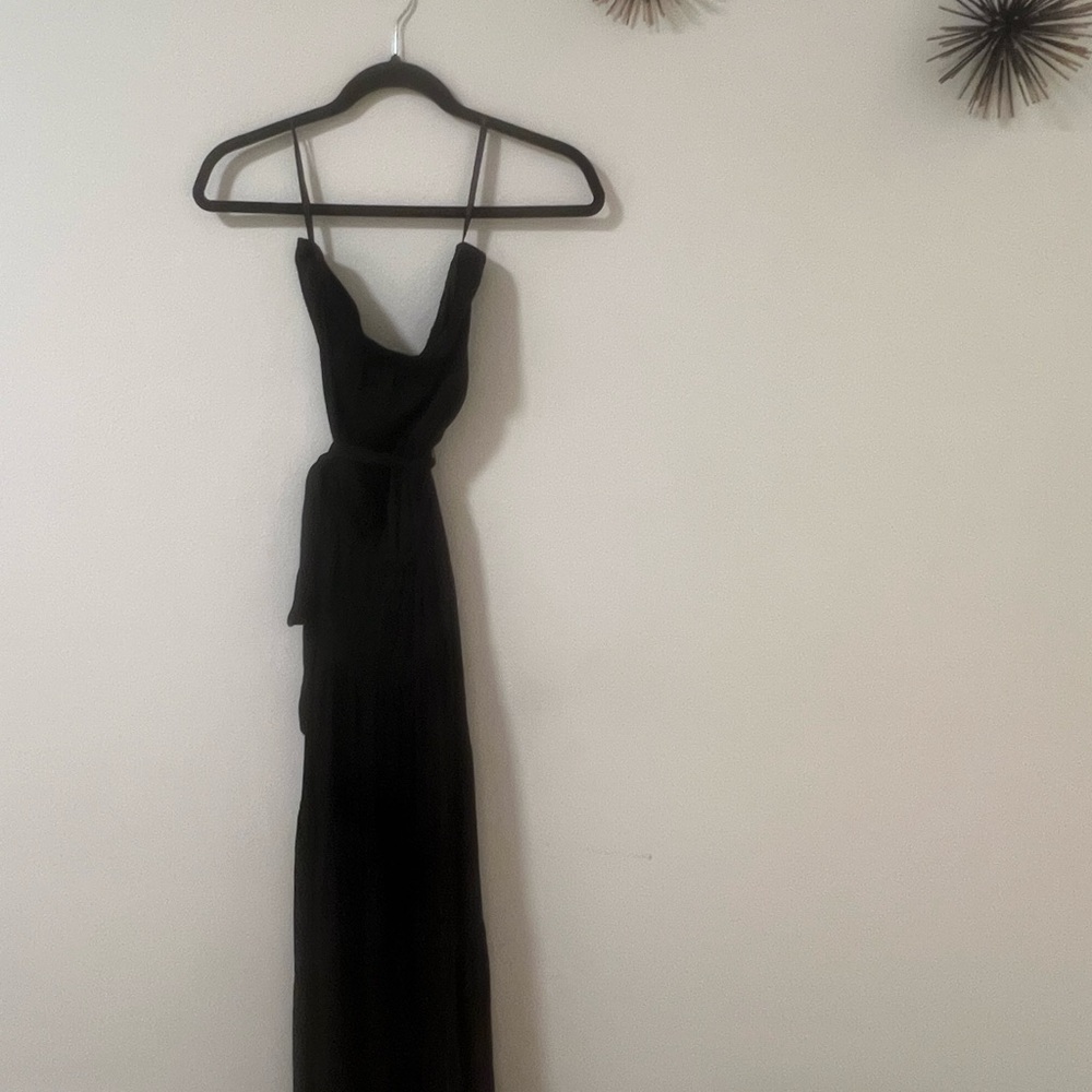 Naked Zebra Black Maxi Dress